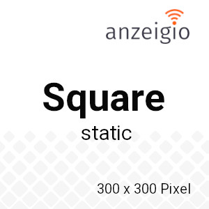 anzeigIO Square static