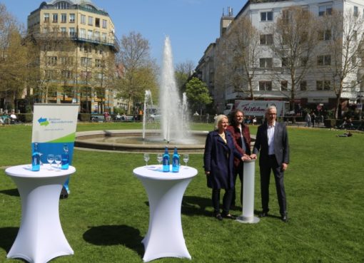 Prager Platz: Start der Brunnensaison