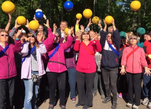 Start von "Sport im Park"