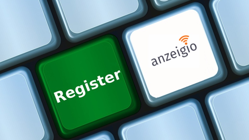 anzeigio - Berliner IoT-Register