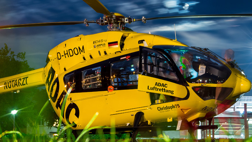 ADAC Rettungshubschrauber „Christoph Rheinland“