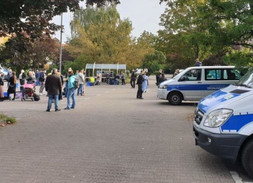 Verbundeinsatz gegen illegale Straßenhändler