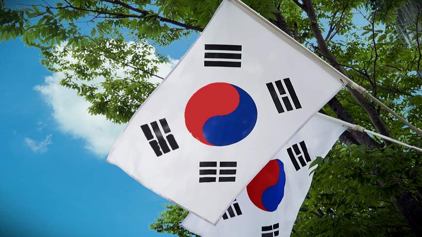 Koreanische Flagge