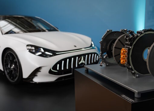 Mercedes Benz Axial-Fluss-Motor